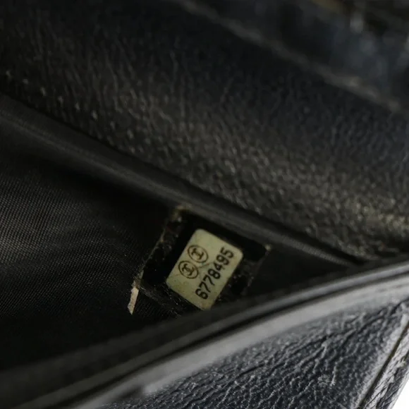 Chanel Bifold Wallet in Black Lambskin Leather